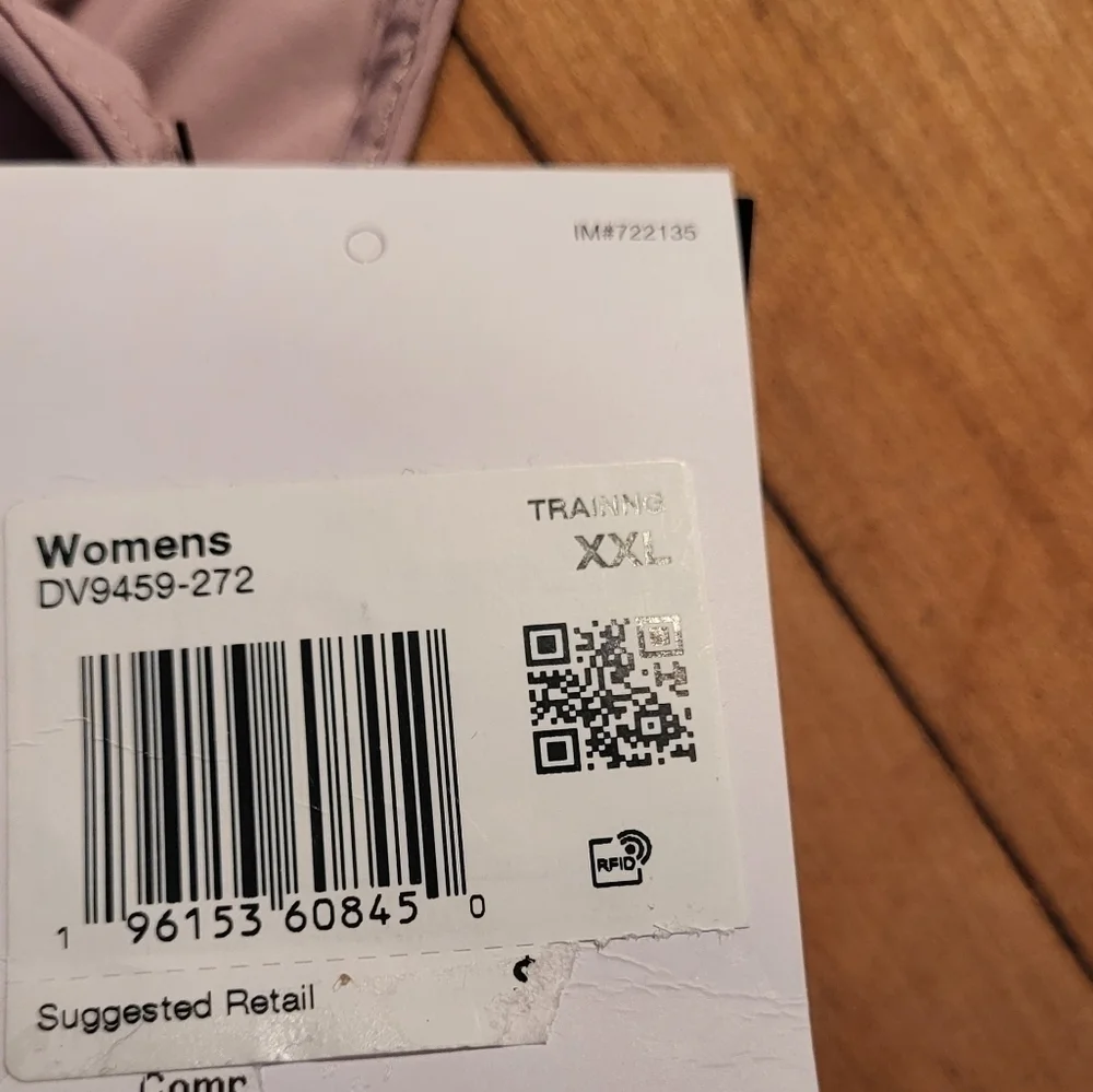 Nike Dri-FIT Bliss Women's Training Performance Dress with Shorts Size XXL